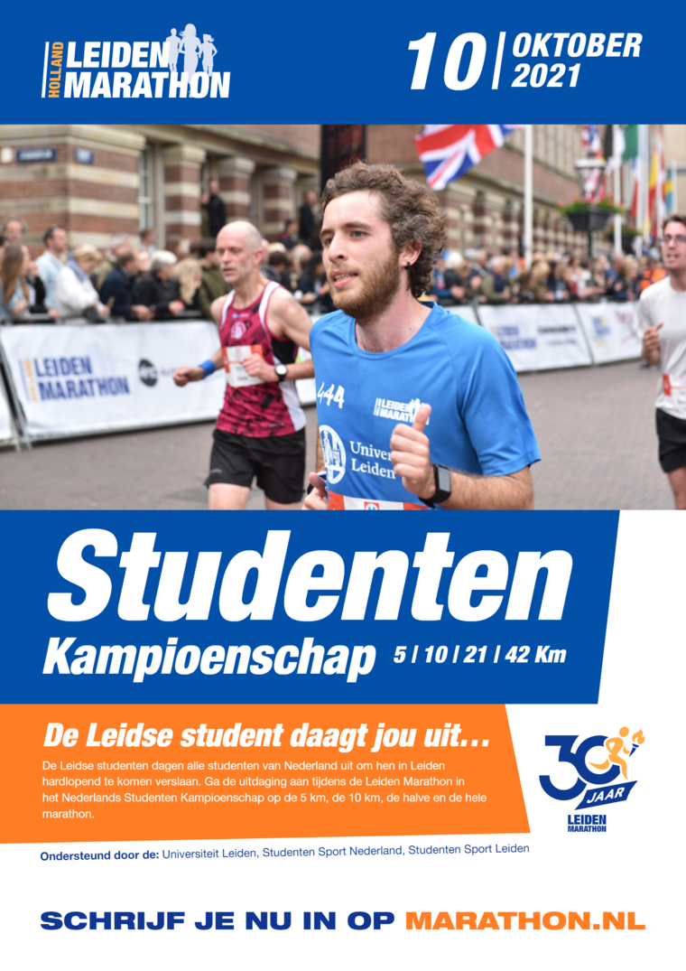 Leiden Marathon 10 oktober 2021