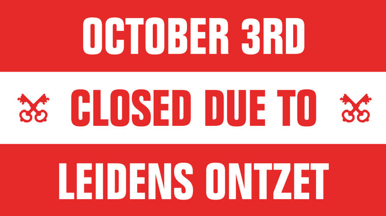 Changed opening hours on october 3rd