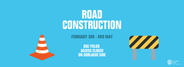 Road construction, USC fields