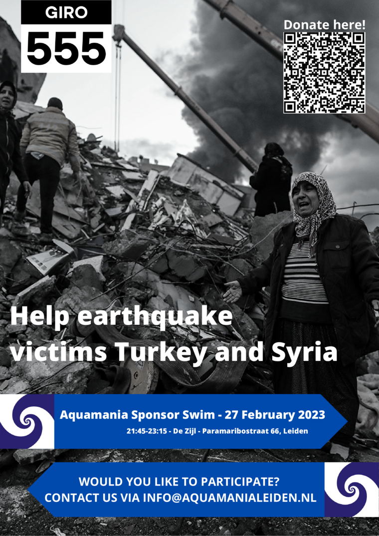 Aquamania Sponsor Swim for Syria and Turkey