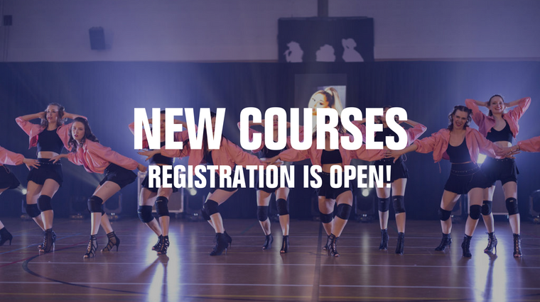 Register for new courses!