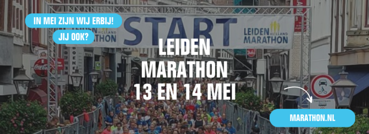 Join us in the Leiden Marathon!