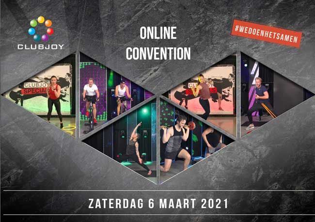Club Joy convention 2021 op zaterdag 6 maart