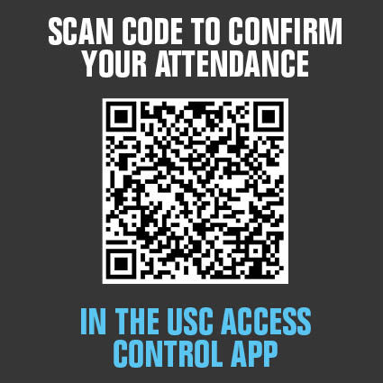 Confirm your attendance with QR code