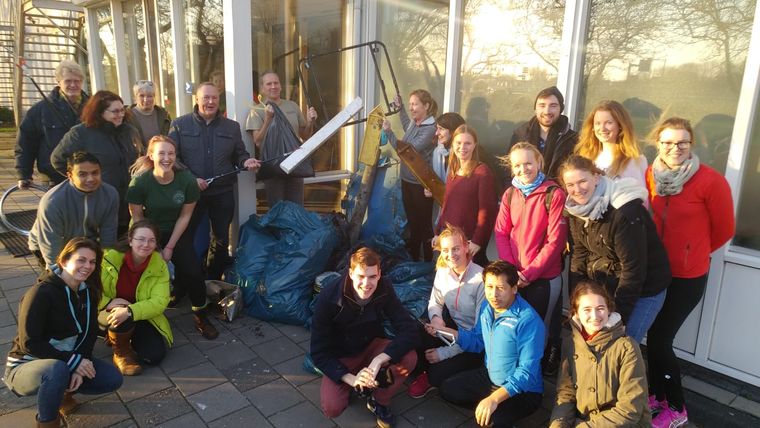 Plogging en opruimactie groot succes!