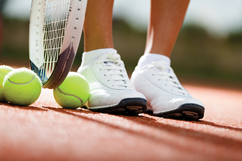 Conditioneel programma tennisschema’s voor naast de tennisbaan